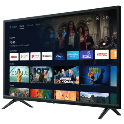 TCL Τηλεόραση 32S5201, 32'', HD, HDR TV, Android TV